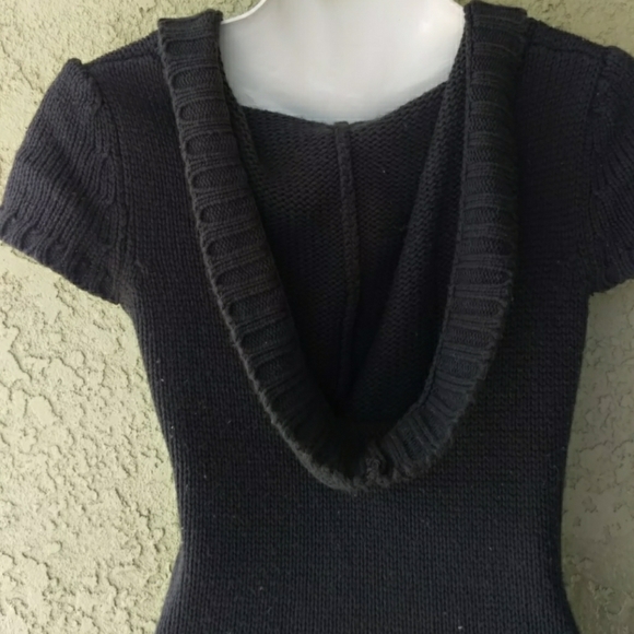 Derek Heart button style hooded sweater dress - Picture 4 of 8